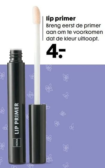 Aanbiedingen Lip primer - Huismerk - Hema - Geldig van 06/03/2017 tot 19/03/2017 bij Hema