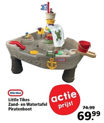 Aanbiedingen Little tikes zand- en watertafel piratenboot - Little Tikes - Geldig van 06/03/2017 tot 19/03/2017 bij Bart Smit