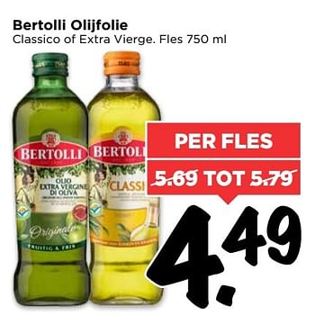 Aanbiedingen Bertolli olijfolie - Bertolli - Geldig van 12/03/2017 tot 18/03/2017 bij Vomar