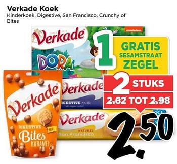 Aanbiedingen Verkade koek - Verkade - Geldig van 12/03/2017 tot 18/03/2017 bij Vomar