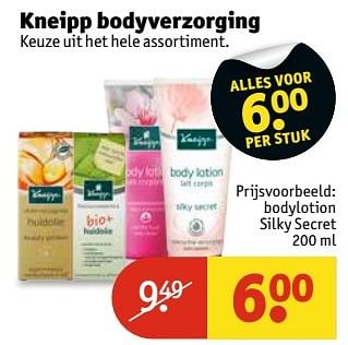 Aanbiedingen Kneipp bodyverzorging - Kneipp - Geldig van 14/03/2017 tot 19/03/2017 bij Kruidvat