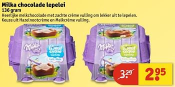 Aanbiedingen Milka chocolade lepelei - Milka - Geldig van 14/03/2017 tot 19/03/2017 bij Kruidvat