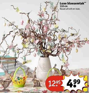 Aanbiedingen Luxe bloesemtak - Huismerk - Kruidvat - Geldig van 14/03/2017 tot 19/03/2017 bij Kruidvat
