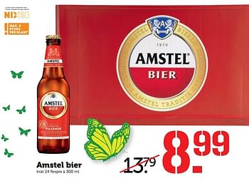 Aanbiedingen Amstel bier - Amstel - Geldig van 13/03/2017 tot 19/03/2017 bij Coop