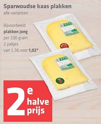 Aanbiedingen Sparwoudse kaas plakken - Huismerk - Spar  - Geldig van 09/03/2017 tot 15/03/2017 bij Spar