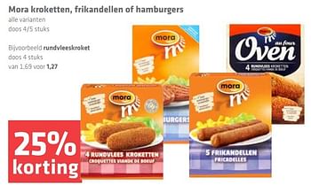 Aanbiedingen Mora kroketten, frikandellen of hamburgers - Mora - Geldig van 09/03/2017 tot 15/03/2017 bij Spar