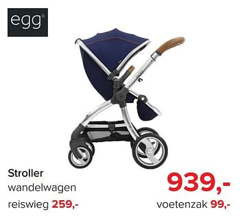 Aanbiedingen Stroller wandelwagen - Egg - Geldig van 06/03/2017 tot 02/04/2017 bij Baby-Dump