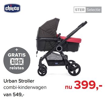 Aanbiedingen Urban stroller combi-kinderwagen - Chicco - Geldig van 06/03/2017 tot 02/04/2017 bij Baby-Dump