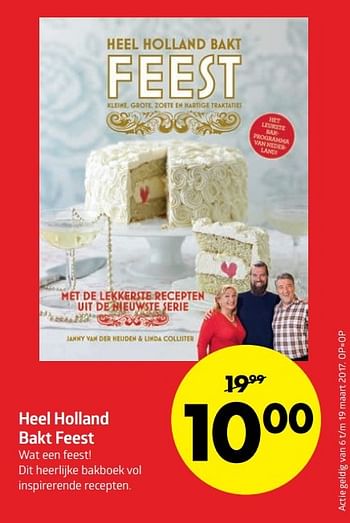 Aanbiedingen Heel holland bakt feest - Huismerk-Bruna - Geldig van 07/03/2017 tot 19/03/2017 bij Bruna
