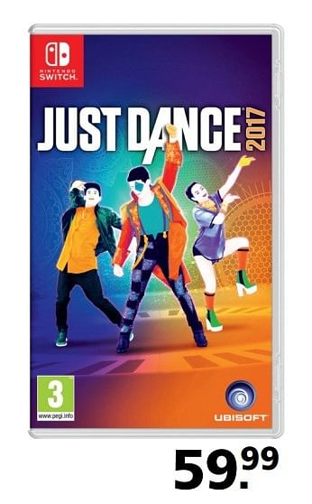 Aanbiedingen Just dance 2017 - Ubisoft - Geldig van 06/03/2017 tot 19/03/2017 bij Intertoys
