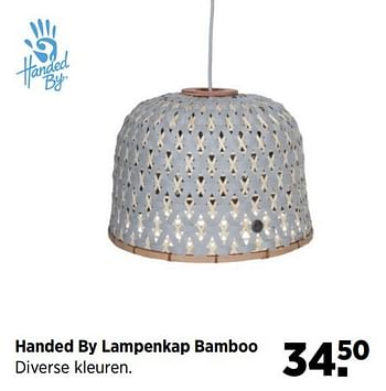 Aanbiedingen Handed by lampenkap bamboo - Handed by  - Geldig van 24/02/2017 tot 20/03/2017 bij Babypark
