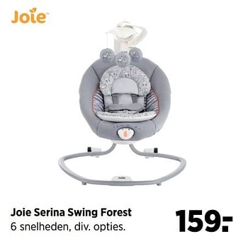 Aanbiedingen Joie serina swing forest - Joie - Geldig van 24/02/2017 tot 20/03/2017 bij Babypark
