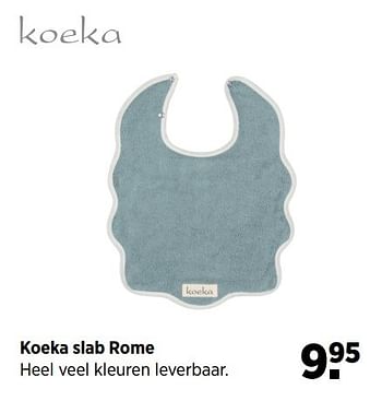 Aanbiedingen Koeka slab rome - Koeka - Geldig van 24/02/2017 tot 20/03/2017 bij Babypark