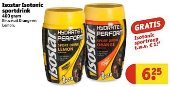 Aanbiedingen Isostar isotonic sportdrink - Isostar - Geldig van 07/03/2017 tot 19/03/2017 bij Kruidvat