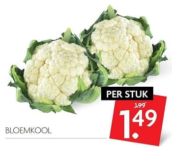 Aanbiedingen Bloemkool - Huismerk - Deka Markt - Geldig van 12/03/2017 tot 18/03/2017 bij Deka Markt