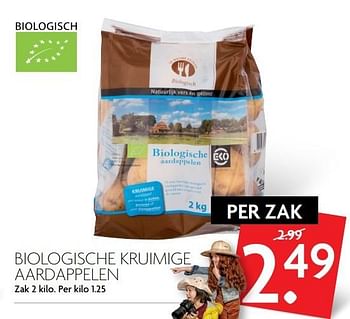 Aanbiedingen Biologische kruimige aardappelen - Huismerk - Deka Markt - Geldig van 12/03/2017 tot 18/03/2017 bij Deka Markt