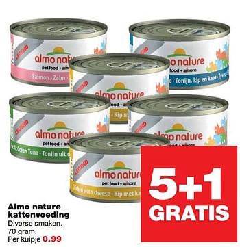 Aanbiedingen Almo nature kattenvoeding - Almo Nature - Geldig van 13/03/2017 tot 19/03/2017 bij Praxis