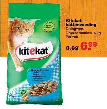 Aanbiedingen Kitekat kattenvoeding - Kitekat - Geldig van 13/03/2017 tot 19/03/2017 bij Praxis