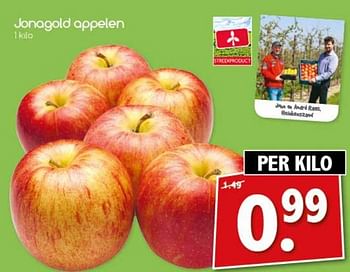 Aanbiedingen Jonagold appelen - Huismerk - Agrimarkt - Geldig van 13/03/2017 tot 19/03/2017 bij Agrimarkt