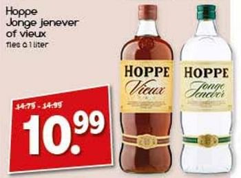 Aanbiedingen Hoppe jonge jenever of vieux - Hoppe - Geldig van 13/03/2017 tot 19/03/2017 bij Agrimarkt