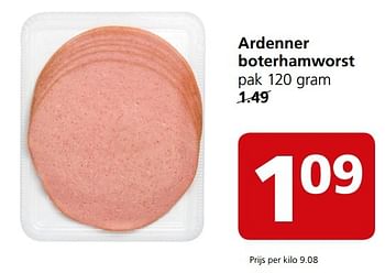 Aanbiedingen Ardenner boterhamworst - Huismerk - Jan Linders - Geldig van 13/03/2017 tot 19/03/2017 bij Jan Linders