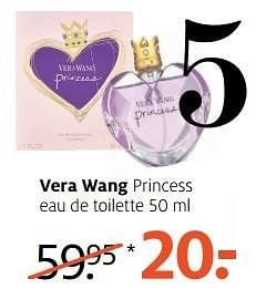 Aanbiedingen Vera wang princess eau de toilette 50 ml - Vera Wang - Geldig van 13/03/2017 tot 26/03/2017 bij Etos