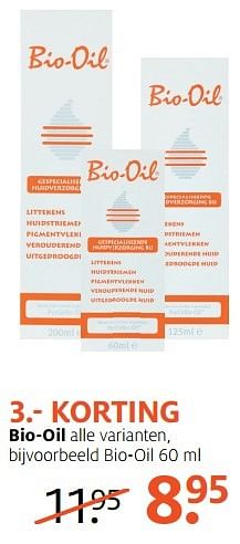 Aanbiedingen Bio-oil 60 ml - Bio-Oil - Geldig van 13/03/2017 tot 26/03/2017 bij Etos