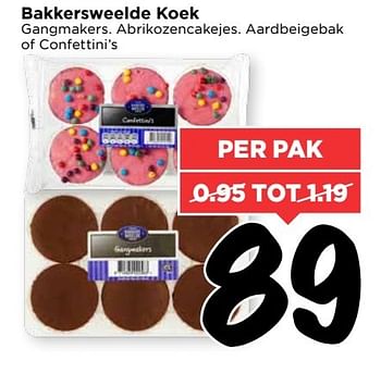 Aanbiedingen Bakkersweelde koek - Bakkersweelde - Geldig van 19/03/2017 tot 25/03/2017 bij Vomar