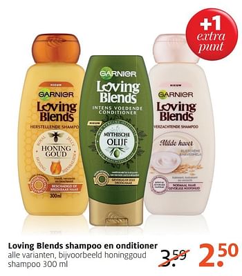 Aanbiedingen Honinggoud shampoo - Garnier - Geldig van 20/03/2017 tot 26/03/2017 bij Etos