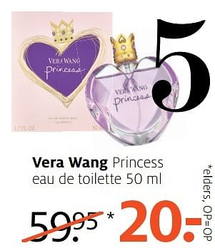 Aanbiedingen Vera wang princess eau de toilette - Vera Wang - Geldig van 20/03/2017 tot 26/03/2017 bij Etos