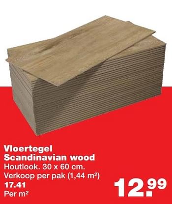 Aanbiedingen Vloertegel scandinavian wood - Huismerk - Praxis - Geldig van 20/03/2017 tot 26/03/2017 bij Praxis