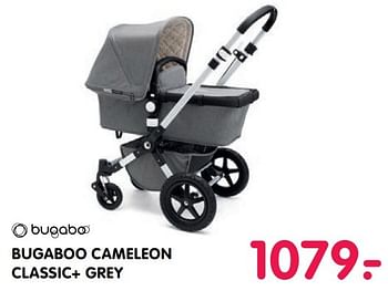 Aanbiedingen Bugaboo cameleon classic+ grey - Bugaboo - Geldig van 28/02/2017 tot 26/03/2017 bij Prenatal