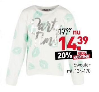 Aanbiedingen Sweater - Huismerk - Scapino - Geldig van 13/03/2017 tot 26/03/2017 bij Scapino