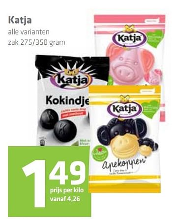 Aanbiedingen Katja - Katja - Geldig van 17/03/2017 tot 22/03/2017 bij Attent