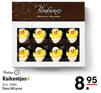 Aanbiedingen Kuikentjes - Bonbiance - Geldig van 06/03/2017 tot 17/04/2017 bij Sligro