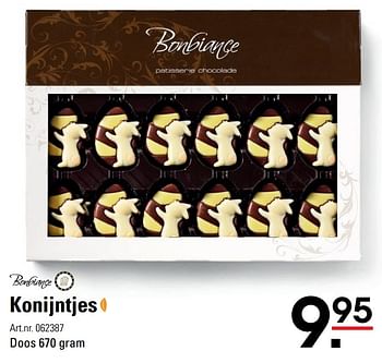 Aanbiedingen Konijntjes - Bonbiance - Geldig van 06/03/2017 tot 17/04/2017 bij Sligro