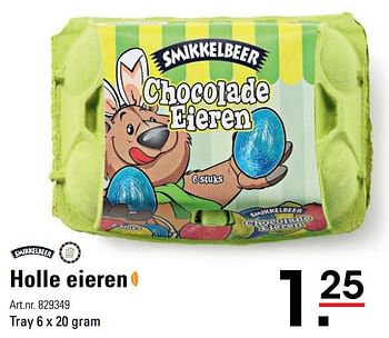 Aanbiedingen Holle eieren - Smikkelbeer - Geldig van 06/03/2017 tot 17/04/2017 bij Sligro
