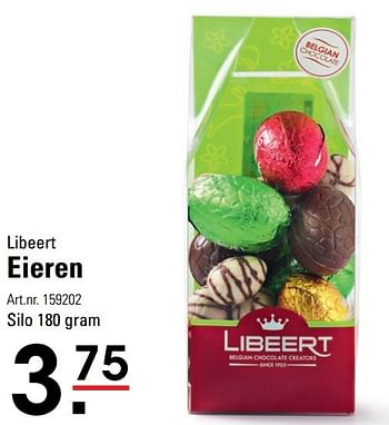 Aanbiedingen Libeert eieren - Libeert - Geldig van 06/03/2017 tot 17/04/2017 bij Sligro
