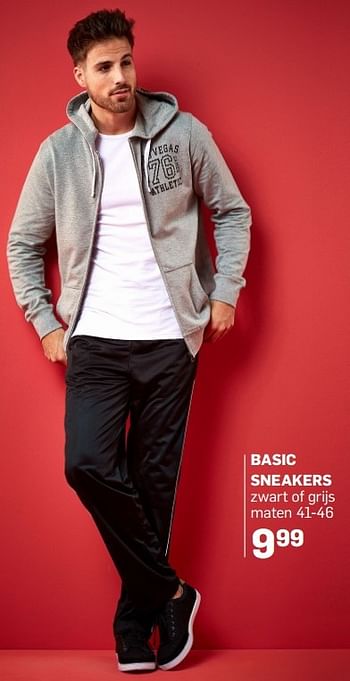 Aanbiedingen Basic sneakers - Huismerk - Action - Geldig van 15/03/2017 tot 30/04/2017 bij Action