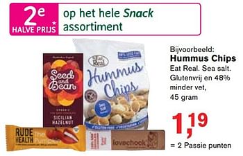 Aanbiedingen Hummus chips - Huismerk - Essenza - Geldig van 06/03/2017 tot 26/03/2017 bij Holland & Barrett