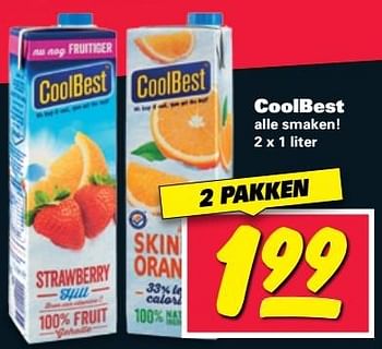 Aanbiedingen Coolbest - Coolbest - Geldig van 20/03/2017 tot 26/03/2017 bij Nettorama