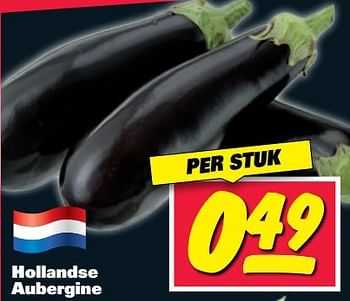 Aanbiedingen Hollandse aubergine - Huismerk - Nettorama - Geldig van 20/03/2017 tot 26/03/2017 bij Nettorama