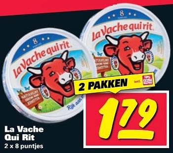 Aanbiedingen La vache qui rit - La Vache Qui Rit - Geldig van 20/03/2017 tot 26/03/2017 bij Nettorama