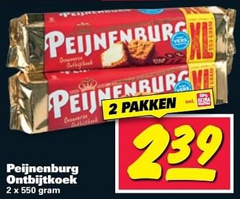 Aanbiedingen Peijnenburg ontbijtkoek - Peijnenburg - Geldig van 20/03/2017 tot 26/03/2017 bij Nettorama