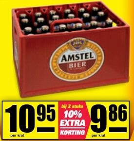 Aanbiedingen Amstel - Amstel - Geldig van 20/03/2017 tot 26/03/2017 bij Nettorama