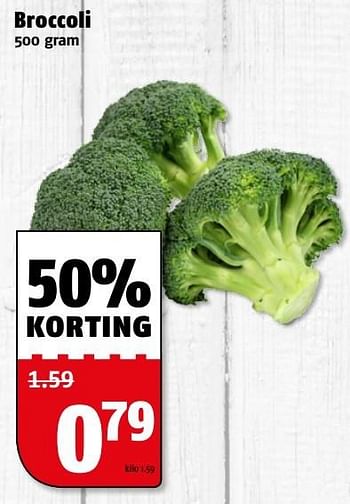 Aanbiedingen Broccoli - Huismerk Poiesz - Geldig van 20/03/2017 tot 26/03/2017 bij Poiesz