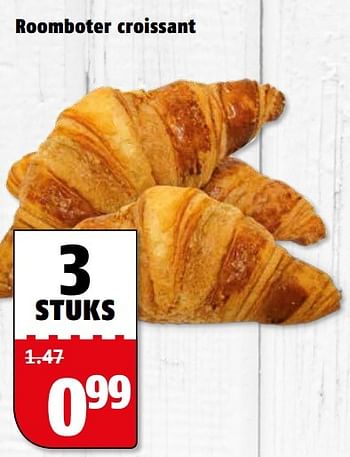 Aanbiedingen Roomboter croissant - Huismerk Poiesz - Geldig van 20/03/2017 tot 26/03/2017 bij Poiesz