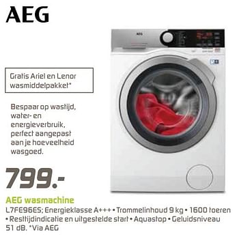 Aanbiedingen Aeg wasmachine - AEG - Geldig van 20/03/2017 tot 02/04/2017 bij BCC