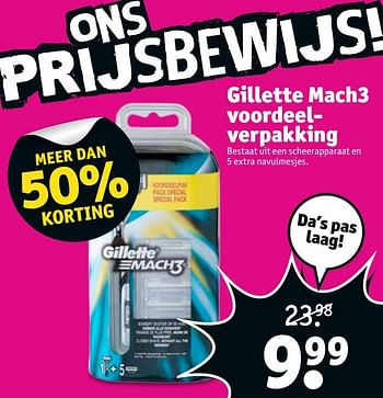 Aanbiedingen Gillette mach3 voordeelverpakking - Gillette - Geldig van 21/03/2017 tot 26/03/2017 bij Kruidvat