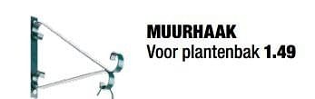 Aanbiedingen Muurhaak - Huismerk - Big Bazar - Geldig van 21/03/2017 tot 26/03/2017 bij Big Bazar